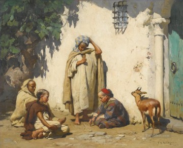 THE YOUNG SCRIBE Frederick Arthur Bridgman Arab Oil Paintings